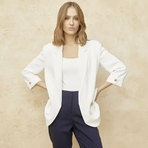 BASEMENT - Blazer Recto Mujer