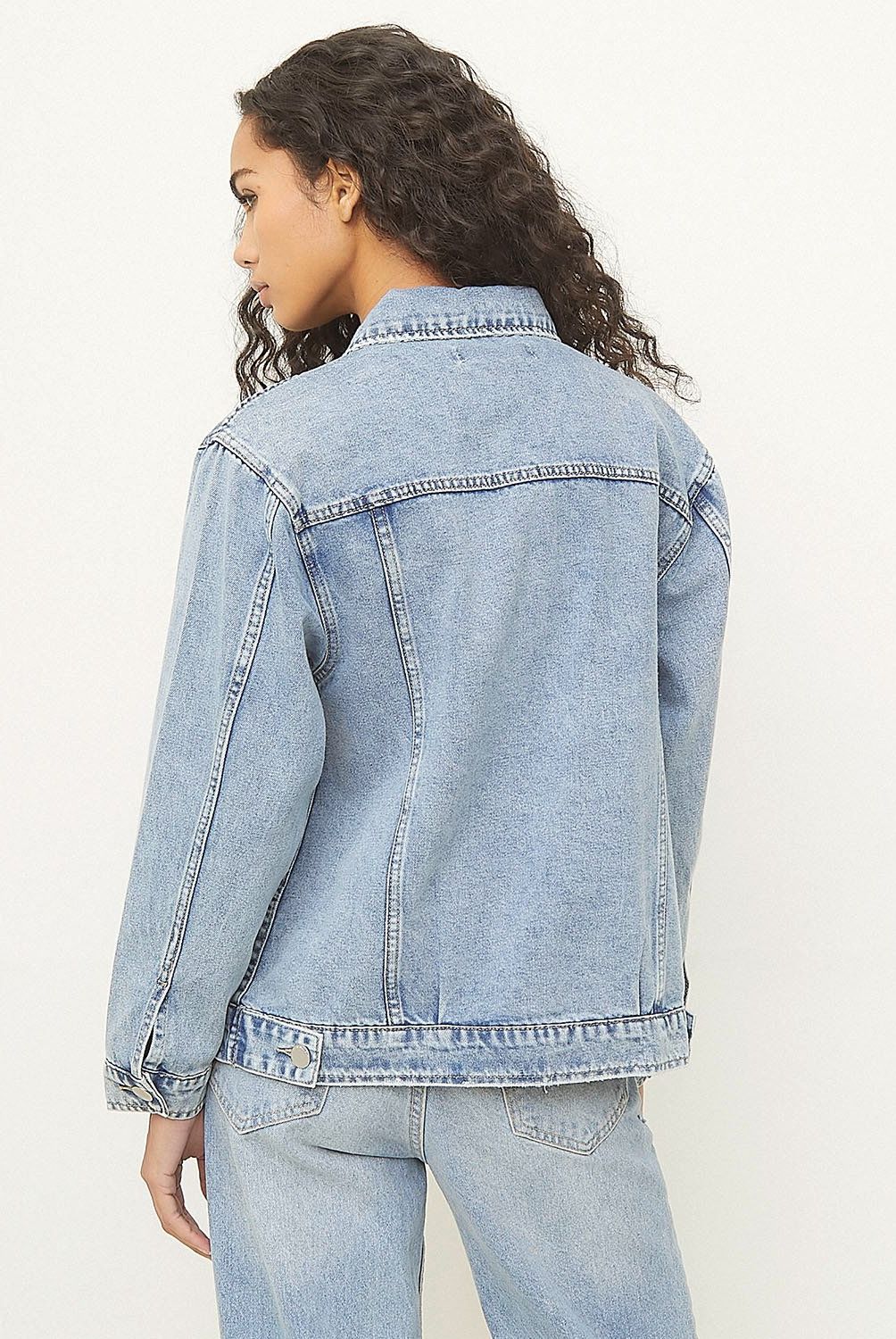 BASEMENT - Chaqueta Denim Mujer Basement