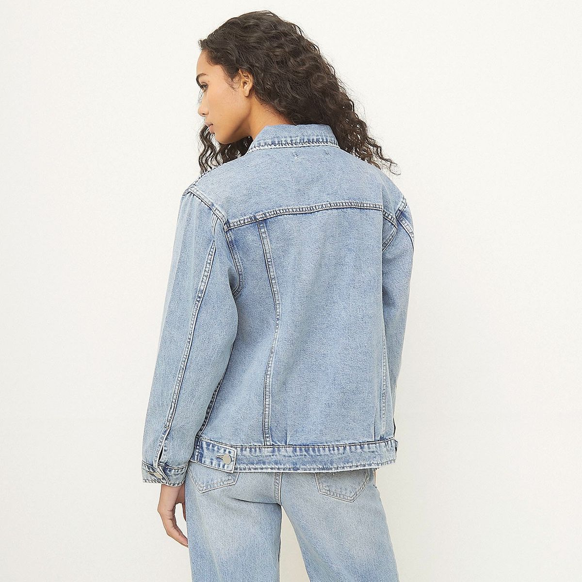 BASEMENT - Chaqueta Denim Mujer Basement