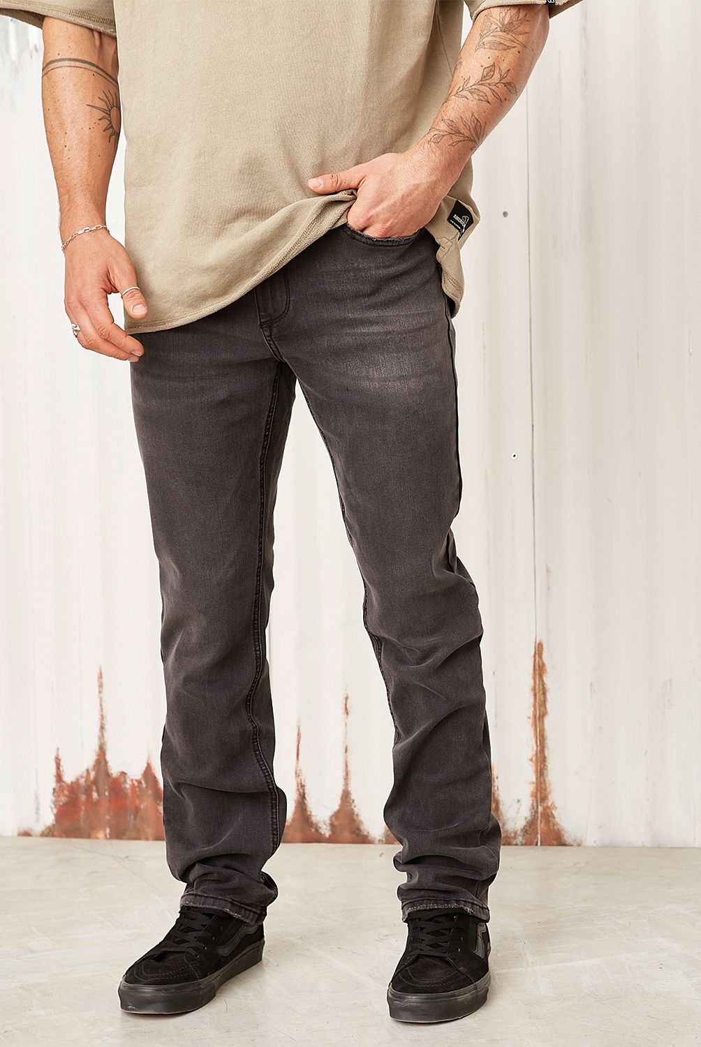 AMERICANINO - Jeans Slim Americanino Hombre Algodón Casual