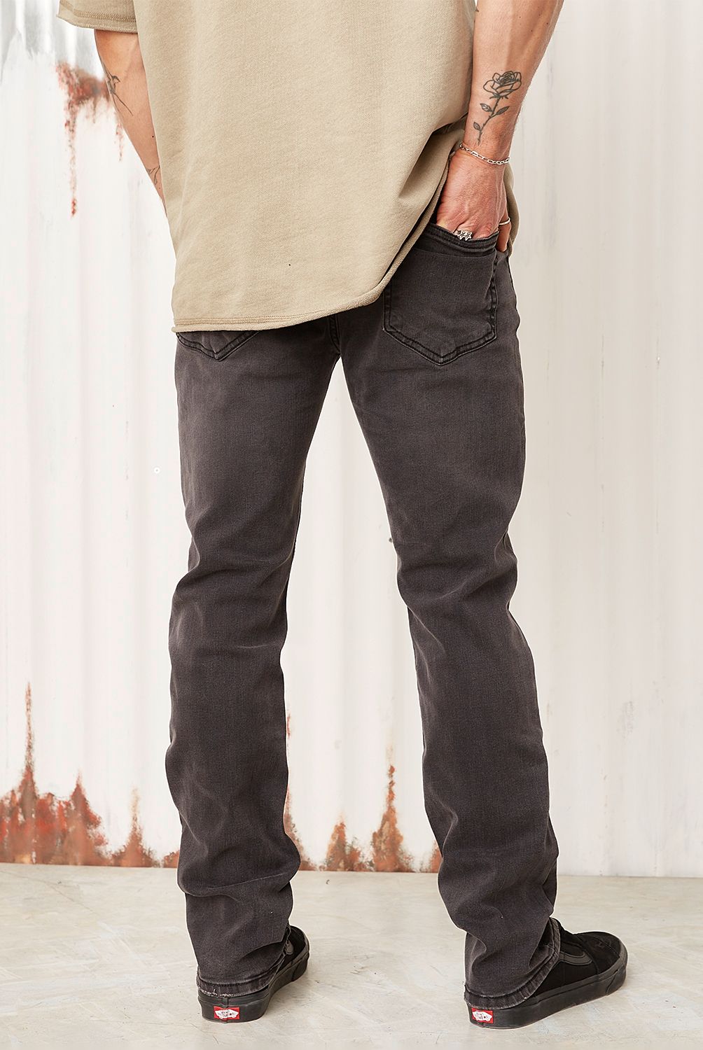 AMERICANINO - Jeans Slim Americanino Hombre Algodón Casual