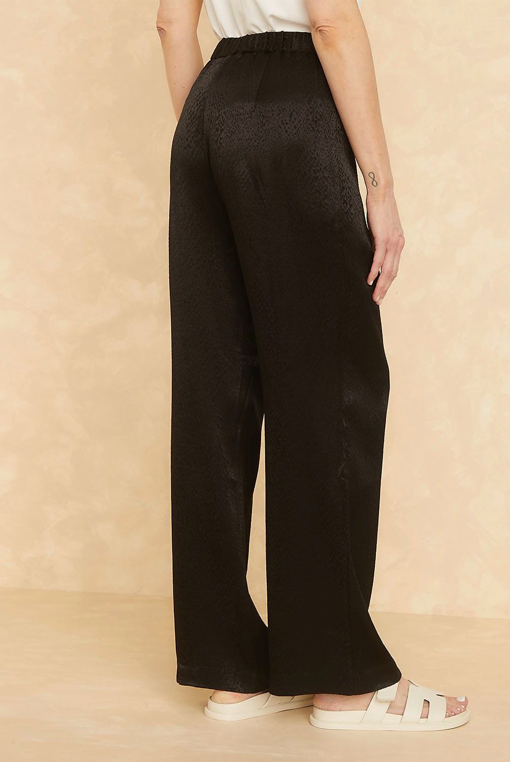 APOLOGY - Pantalón Wide Leg Tiro Alto Mujer Apology