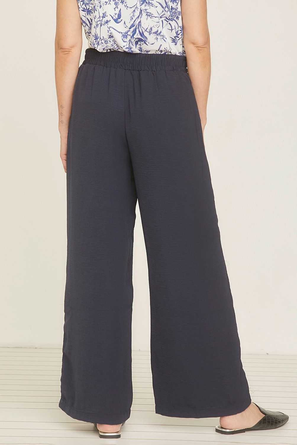 S COCCI - Pantalón S.Cocci Wide Leg Tiro Alto Mujer