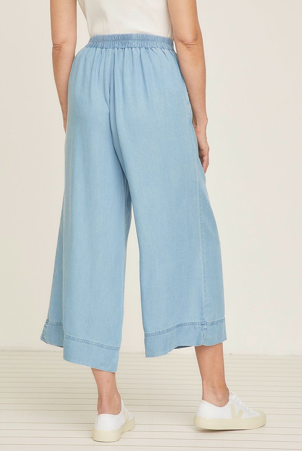 S COCCI - Jeans S Cocci Tiro Medio Palazzo Mujer