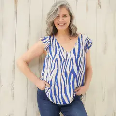 S COCCI - Blusa Manga Corta Mujer