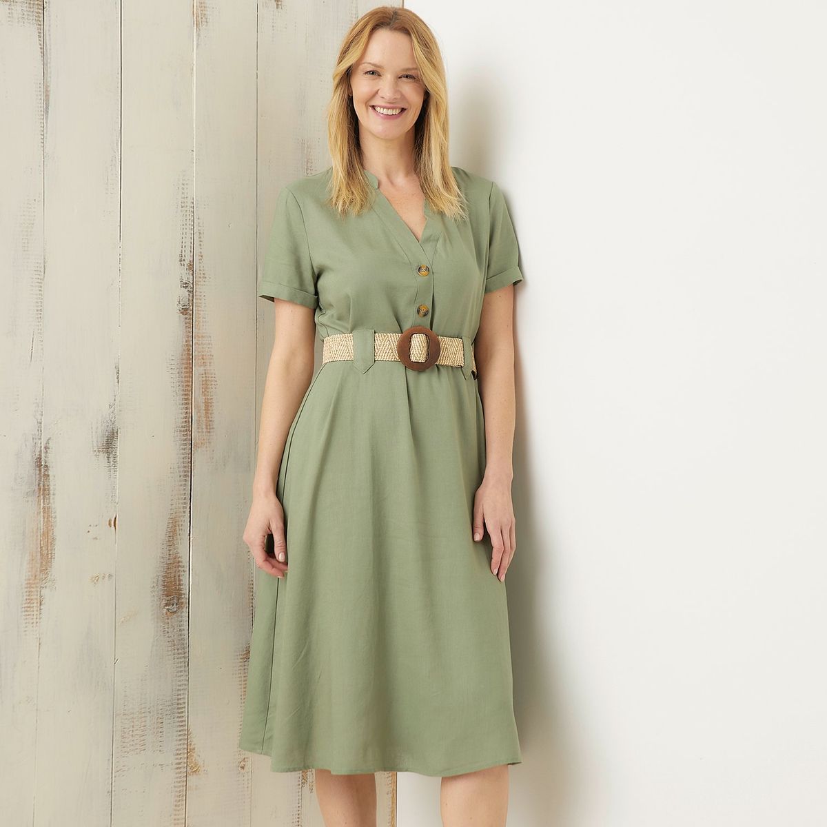 S COCCI - Vestido Midi Mujer S Cocci