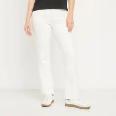 NEWPORT - Jeans Straight Tiro Medio Mujer