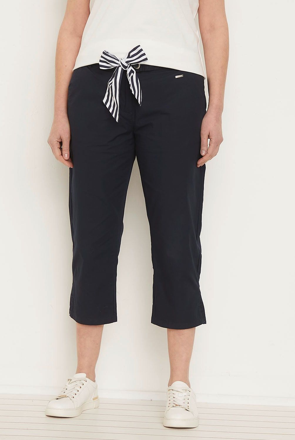 NEWPORT - Pantalón Capri Tiro Medio Newport Mujer