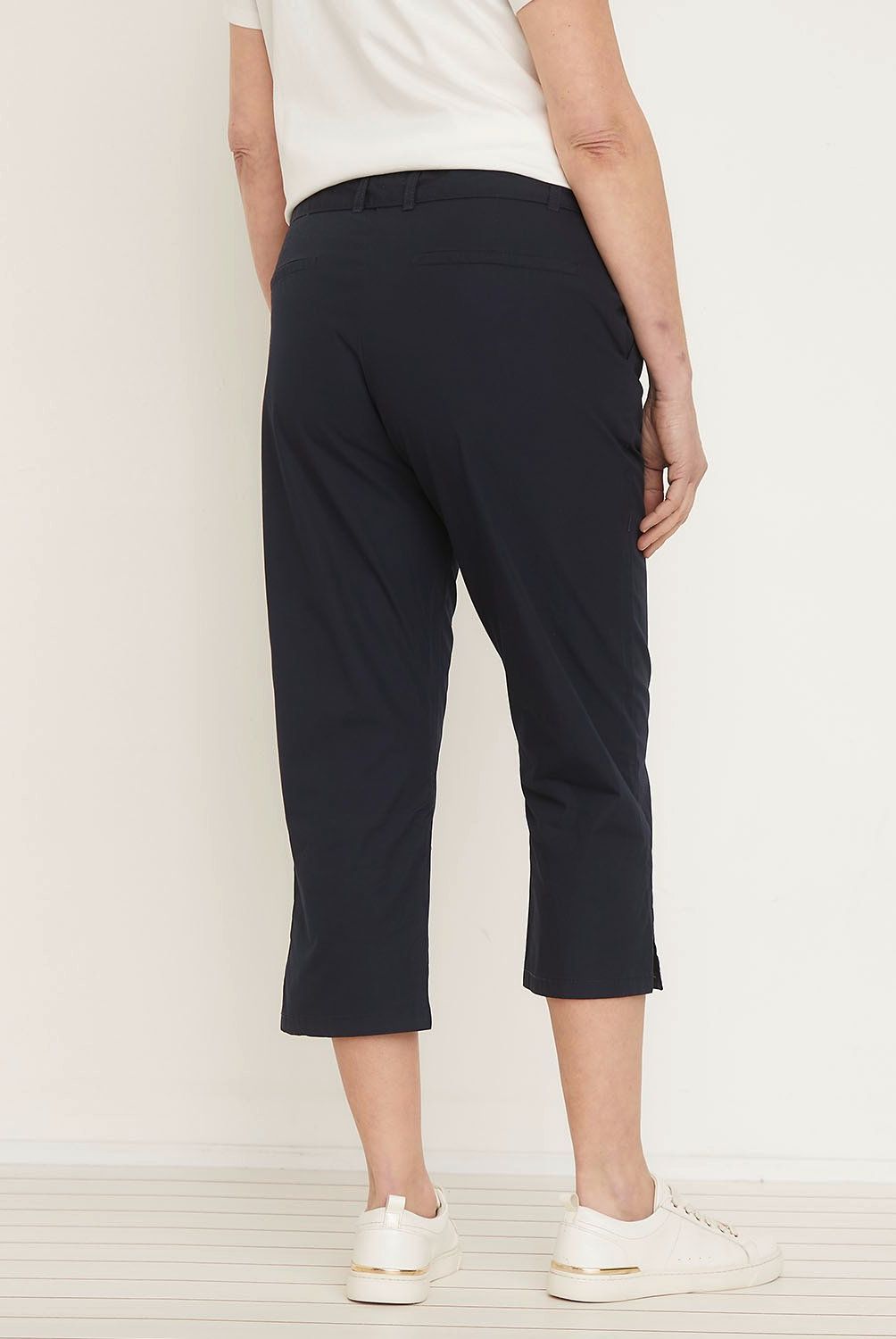 NEWPORT - Pantalón Capri Tiro Medio Newport Mujer