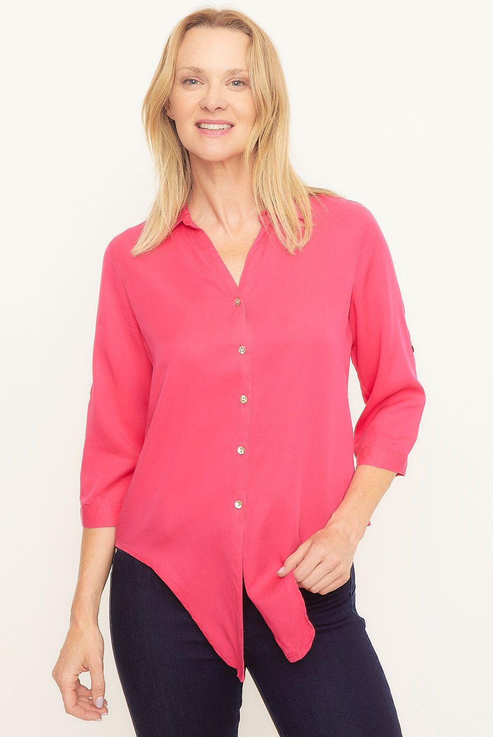 NEWPORT - Blusa Manga Larga Mujer Newport