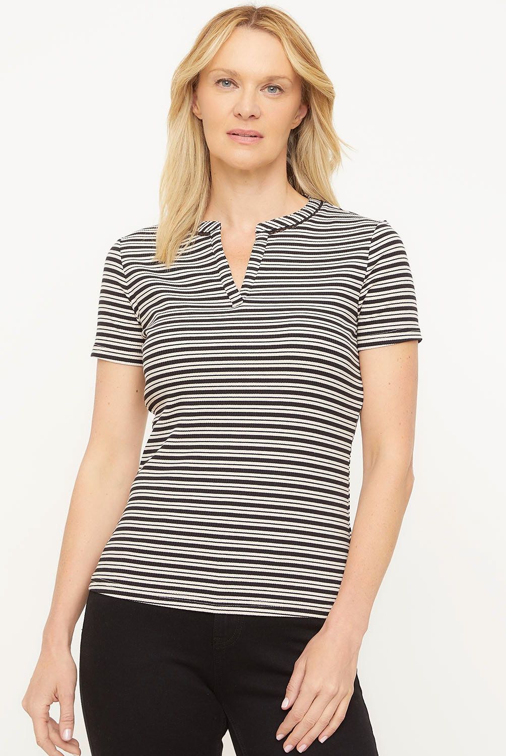 NEWPORT - Polera Manga Corta Mujer Newport
