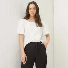 UNIVERSITY CLUB - Blusa Manga Corta Mujer