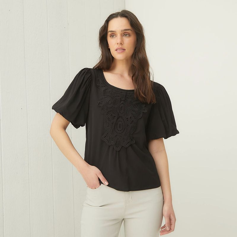 UNIVERSITY CLUB - Blusa Manga Corta Mujer University Club