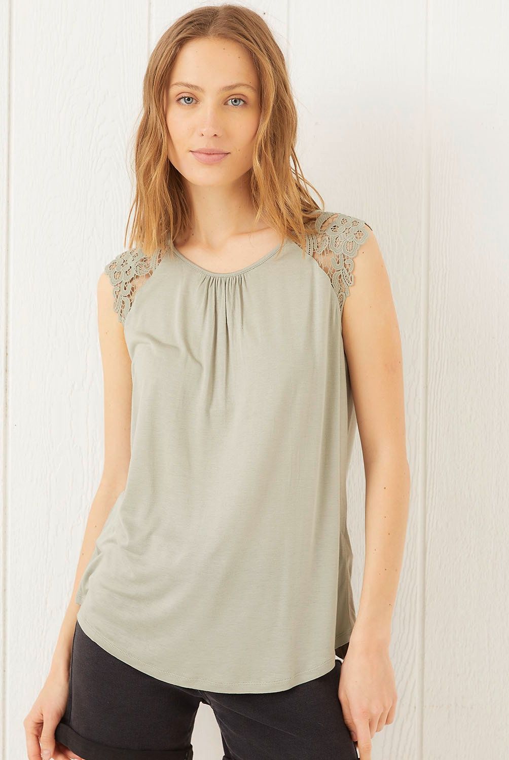 UNIVERSITY CLUB - Polera Sin Mangas Mujer University Club