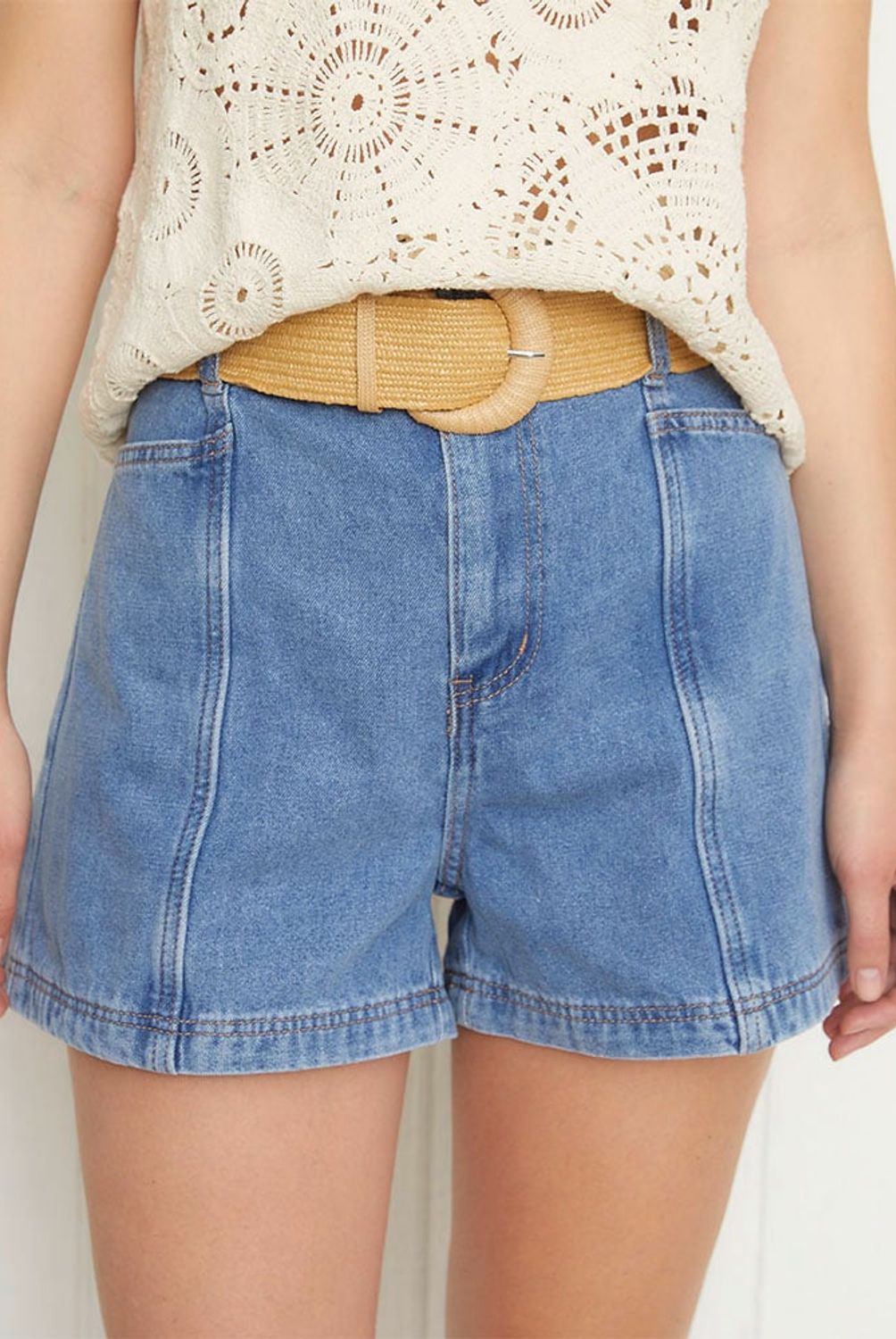 UNIVERSITY CLUB - Short Denim Mujer University Club