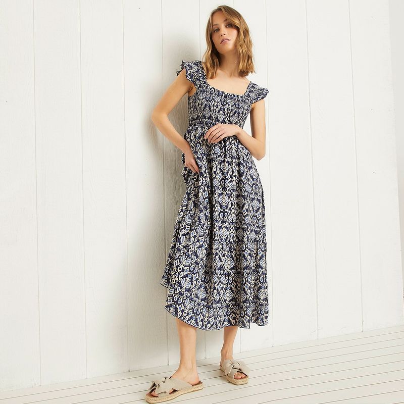 UNIVERSITY CLUB - Vestido Midi Mujer University Club