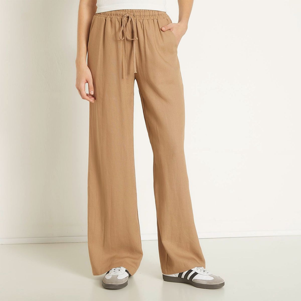 SYBILLA - Pantalón Wed Leg Tiro Alto Mujer Sybilla