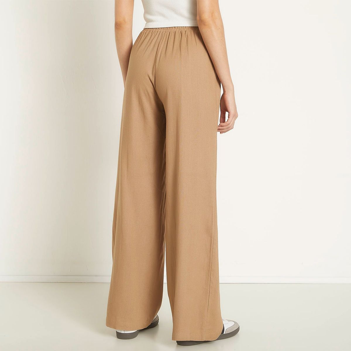 SYBILLA - Pantalón Wed Leg Tiro Alto Mujer Sybilla