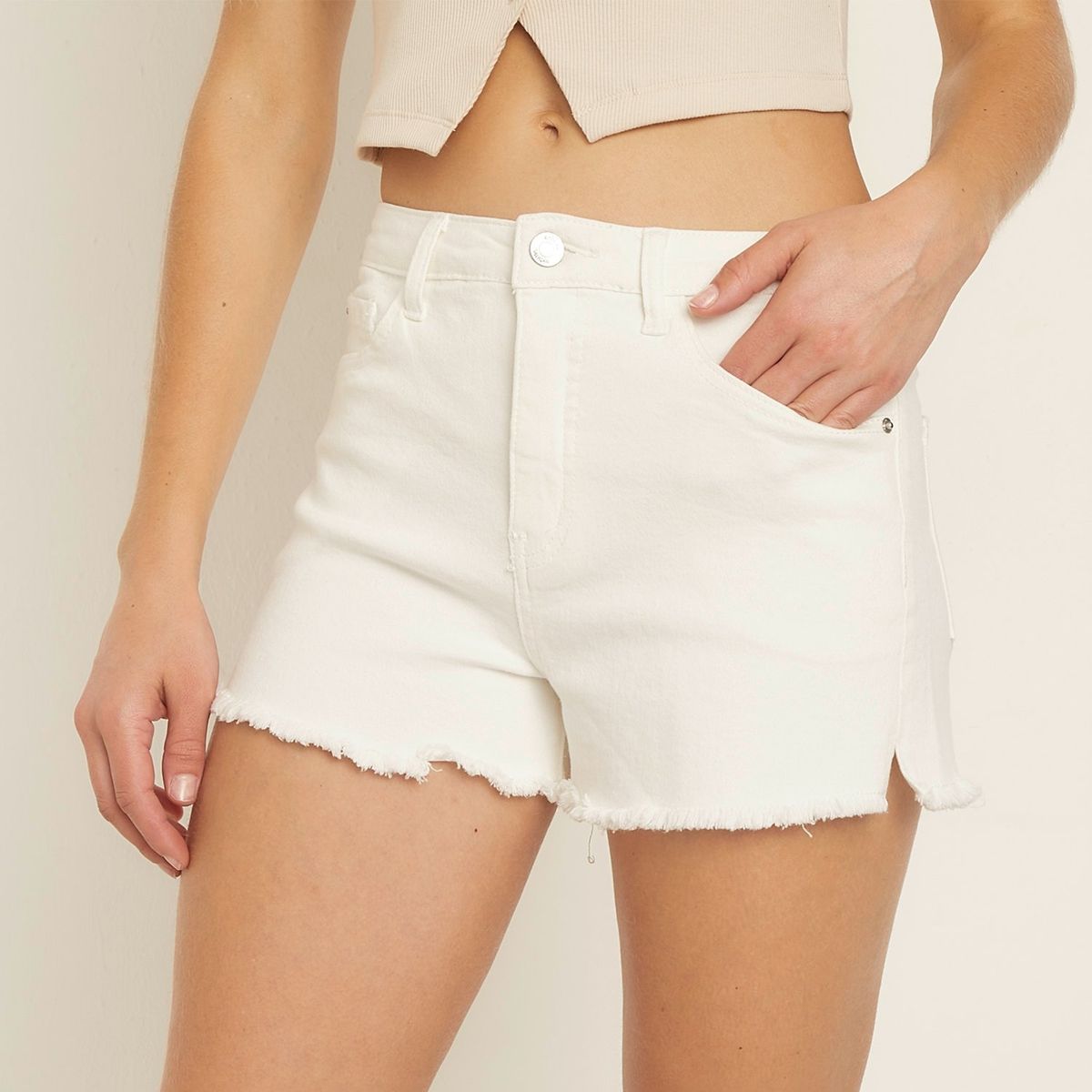 SYBILLA - Short Mom Denim Mujer Sybilla