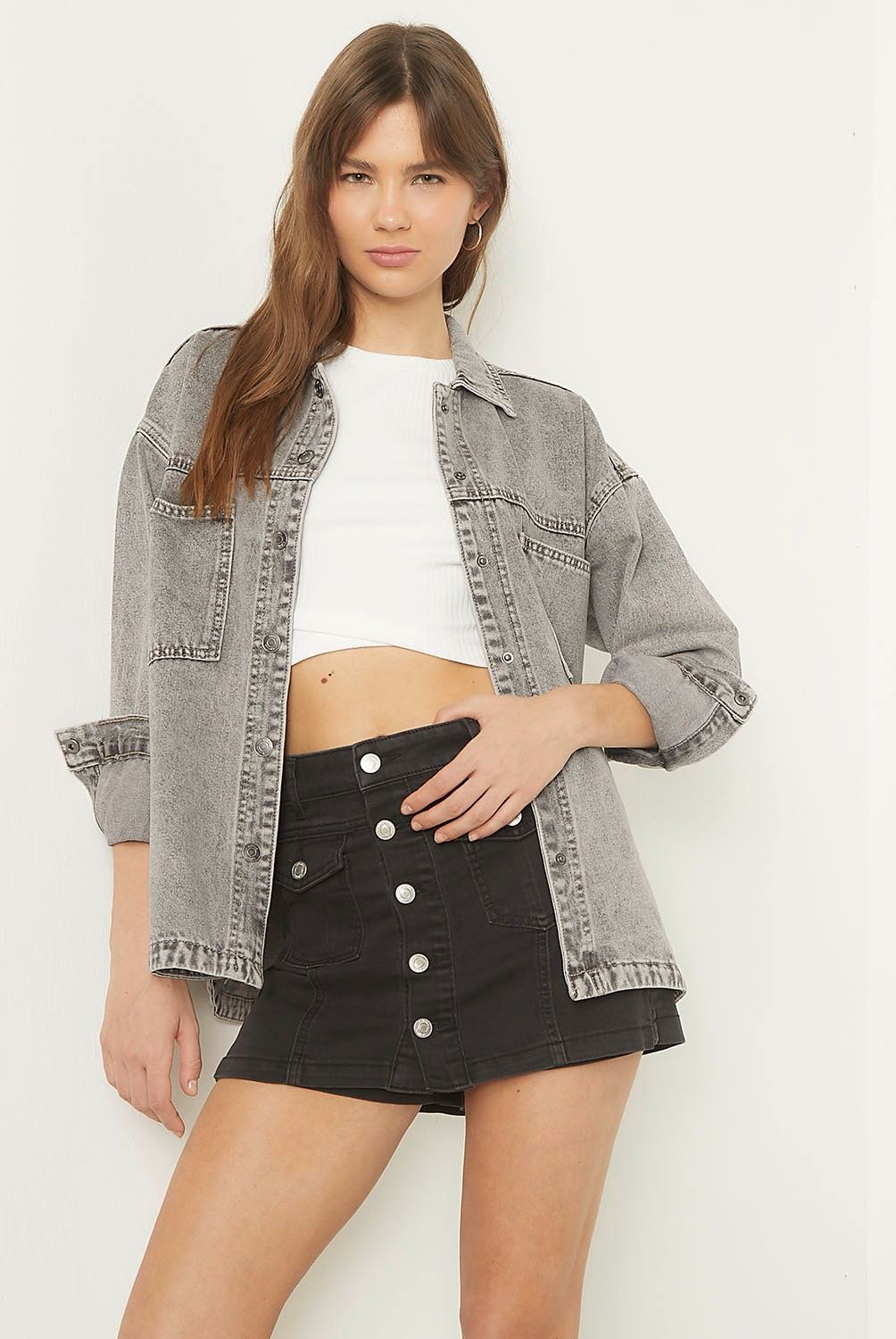 SYBILLA - Chaqueta Denim Mujer Sybilla