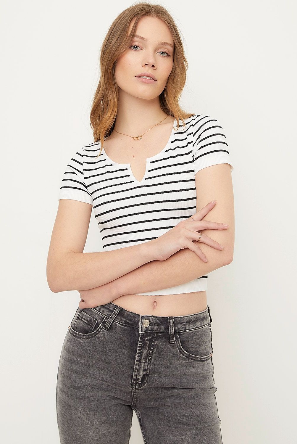 SYBILLA - Polera Manga Corta Mujer Sybilla