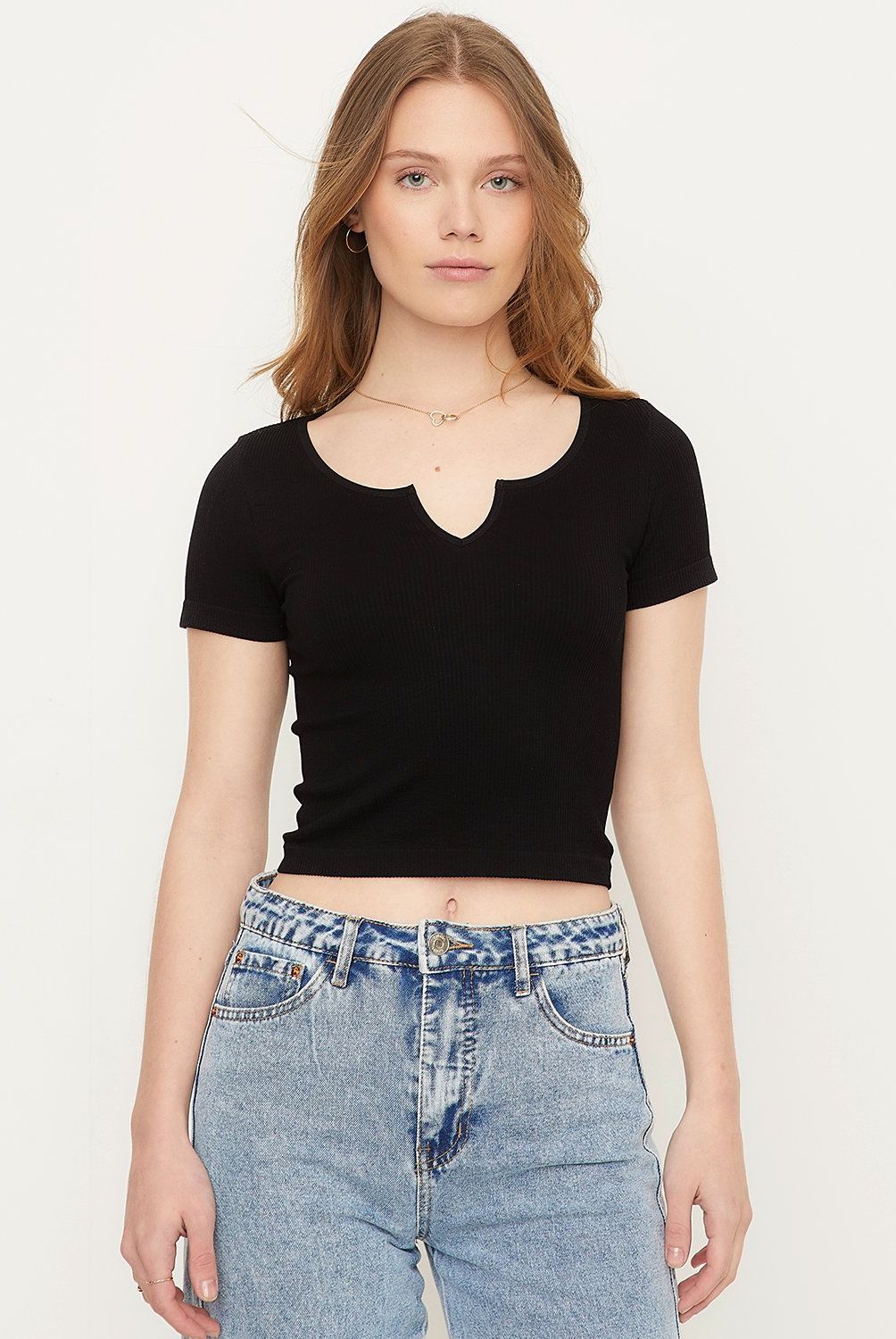SYBILLA - Polera Manga Corta Mujer Sybilla