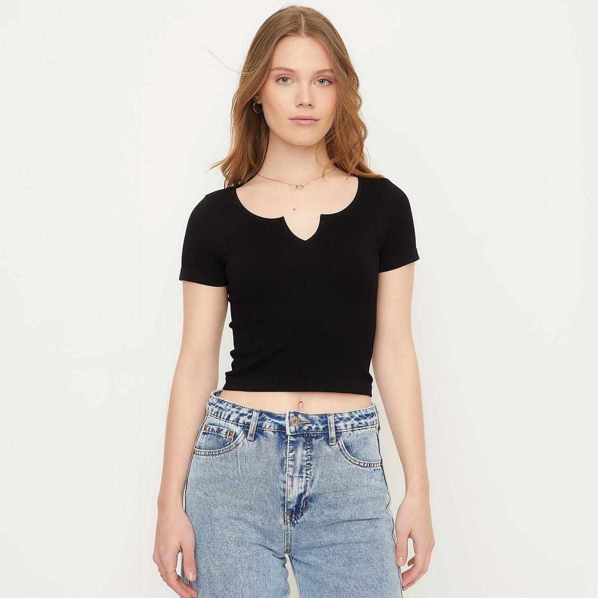 SYBILLA - Polera Manga Corta Mujer Sybilla