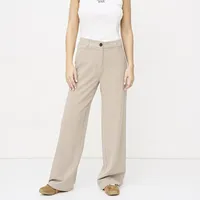 Pantalón Flare Tiro Medio Mujer