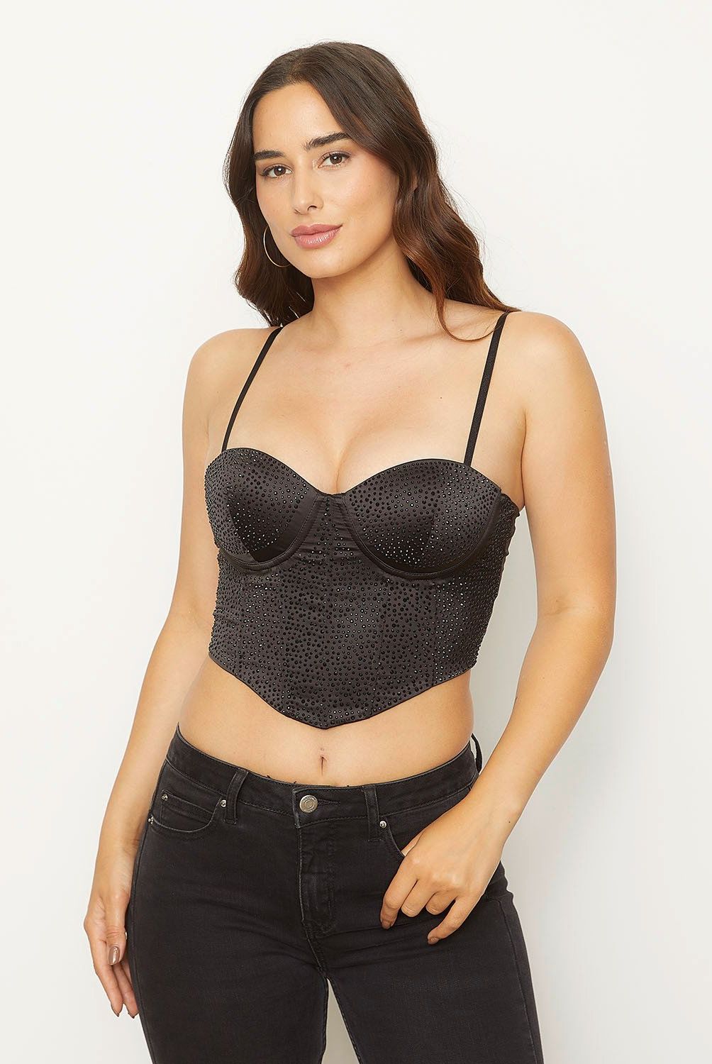 MOSSIMO - Top Corset Sin Mangas Mujer Mossimo