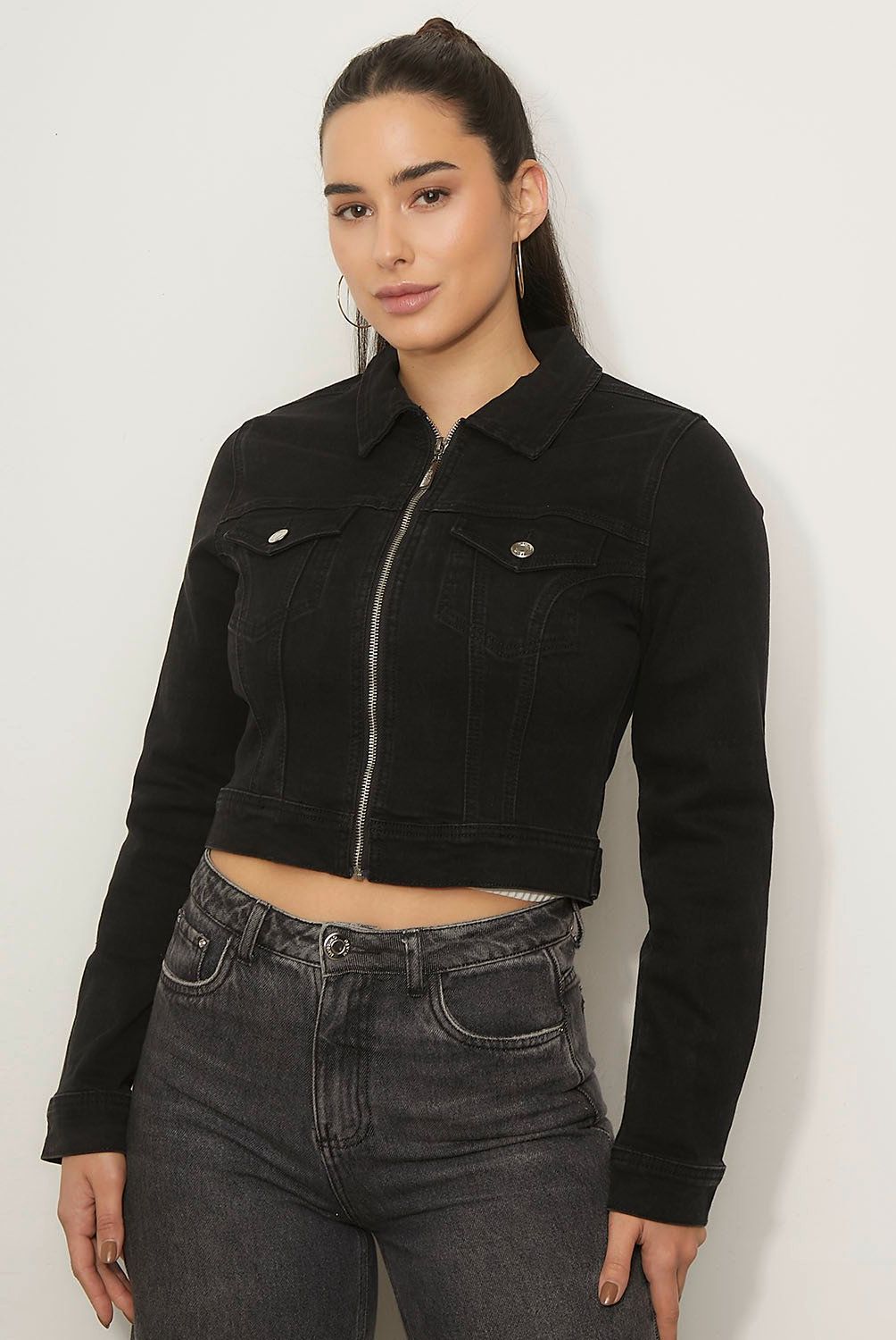 MOSSIMO - Chaqueta Denim Mujer Mossimo
