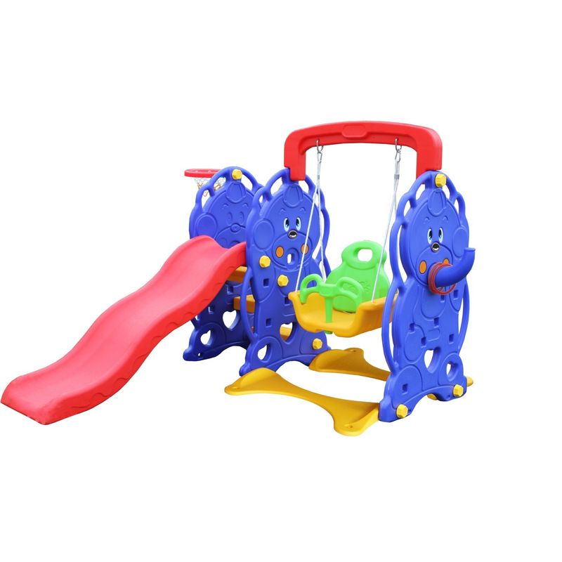 SCOOP - Resbalín Columpio Aro De Basketball Y Colgador Scoop