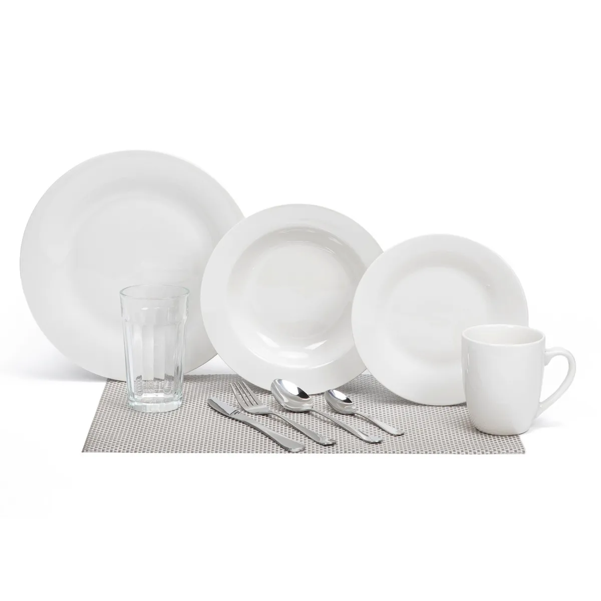 MICA - Juego De Vajilla Combo 60 Piezas Porcelana Mica