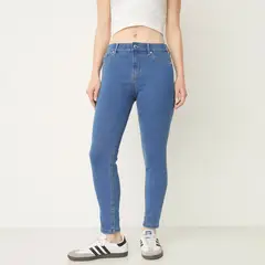 SYBILLA - Jeans Skinny Tiro Alto Mujer