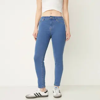 SYBILLA - Jeans Skinny Tiro Alto Mujer