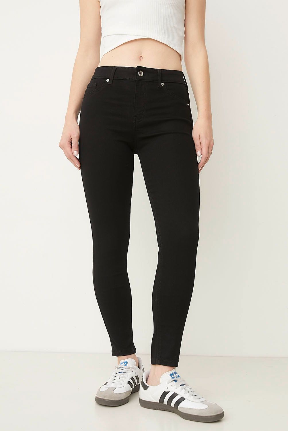 SYBILLA - Jeans Skinny Tiro Alto Mujer Sybilla