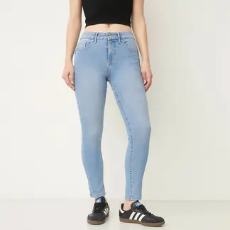 SYBILLA - Jeans Skinny Push Up Tiro Alto Mujer