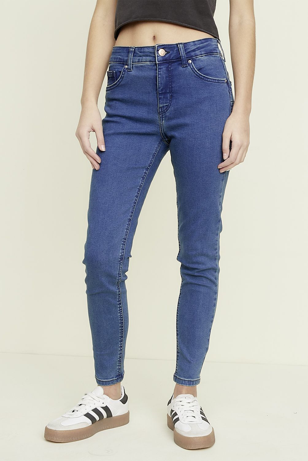 SYBILLA - Jeans Skinny Mujer Sybilla Tiro Alto Push Up