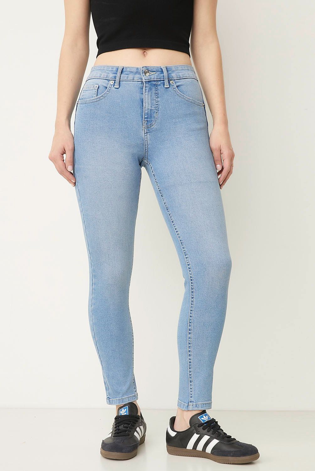 SYBILLA - Jeans Skinny Mujer Sybilla Tiro Alto Push Up