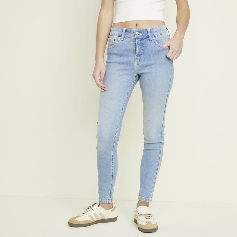 SYBILLA - Jeans Skinny Mujer Sybilla Tiro Alto Push Up