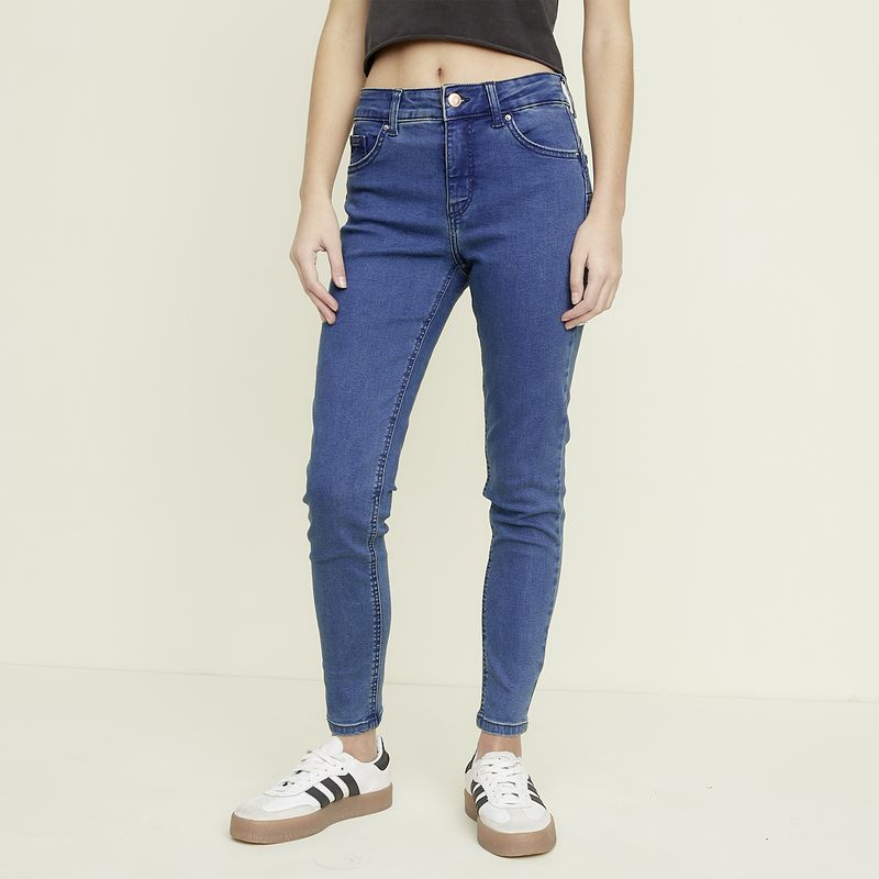 SYBILLA - Jeans Skinny Mujer Sybilla Tiro Alto Push Up