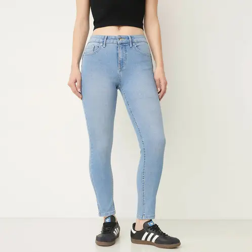 SYBILLA - Jeans Skinny Mujer Tiro Alto Push Up