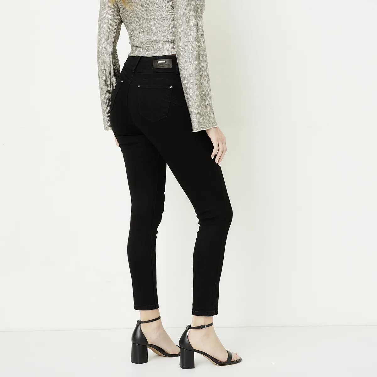 MOSSIMO - Jeans Skinny Tiro Medio Mujer Mossimo