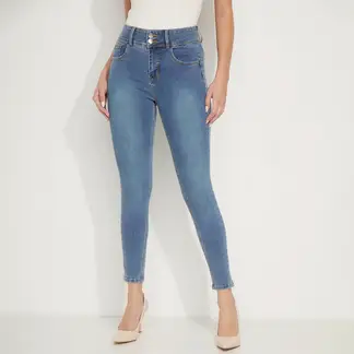 MOSSIMO - Jeans Skinny Tiro Medio Mujer