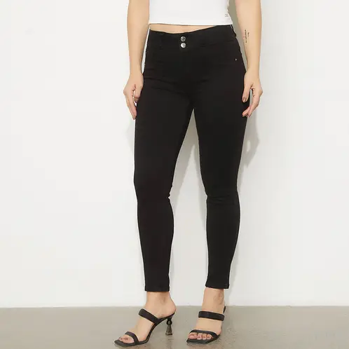 MOSSIMO - Jeans Skinny Tiro Medio Mujer