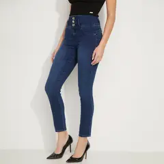 MOSSIMO - Jeans Skinny Push Up Tiro Medio Mujer