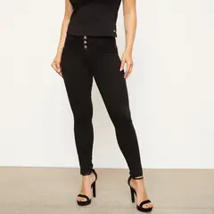 MOSSIMO - Jeans Tiro Medio Mujer