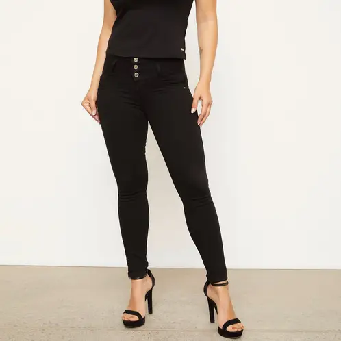 MOSSIMO - Jeans Tiro Medio Mujer