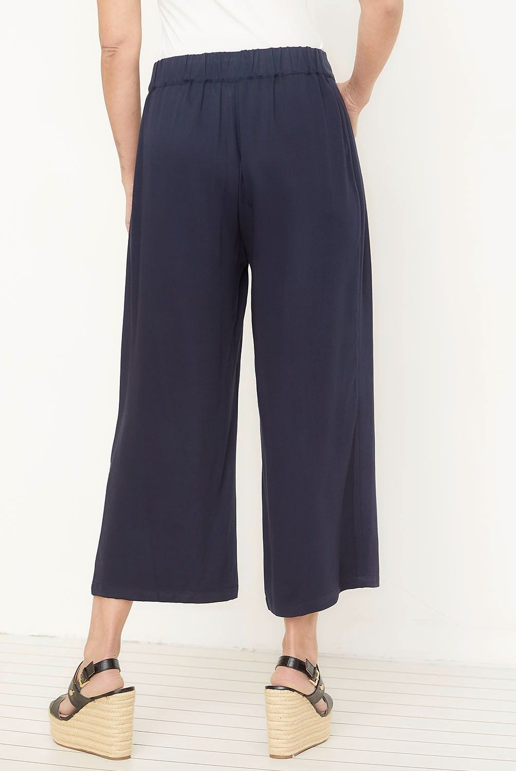 S COCCI - Pantalón Wide Leg Tiro Alto Mujer S Cocci