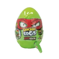CRAKIN EGGS - Peluche Dino Ninja Interactivo Crakin Egg