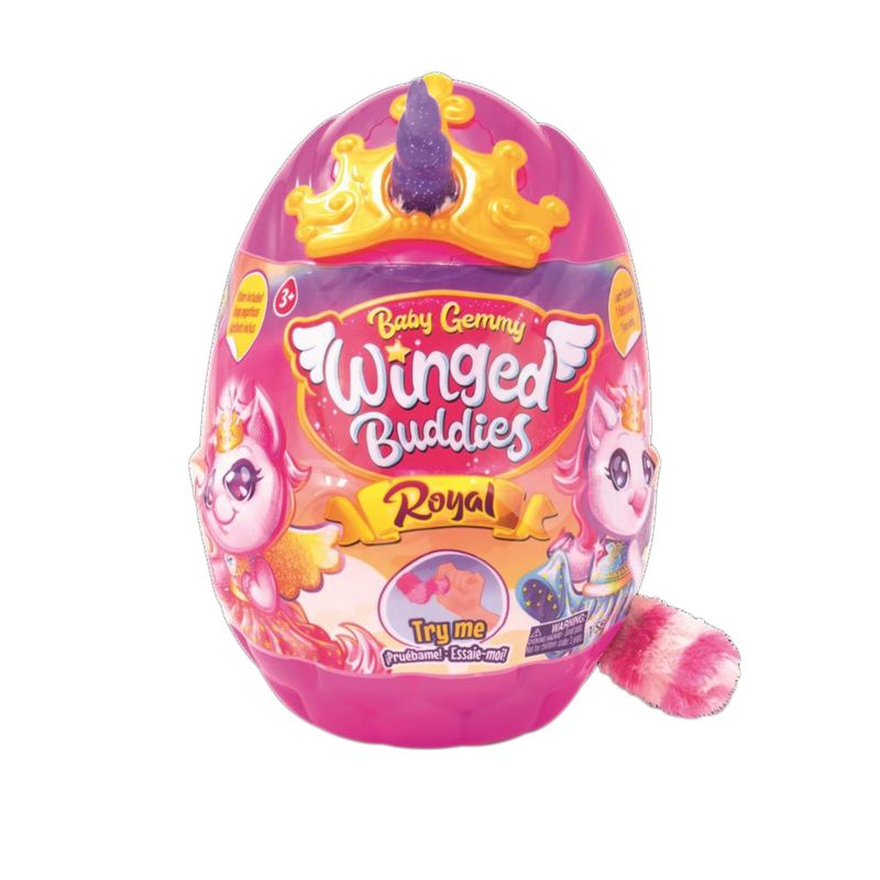 BABY GEMMY WINGED BUDDIES - Peluche Unicornio Interactivo Babby Gemmy